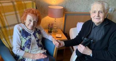 Monica Lennon - Health - Gem of a couple defy the odds to celebrate in East Kilbride care home - dailyrecord.co.uk