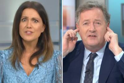 Susanna Reid - Piers Morgan - Helen Whately - Piers Morgan sticks his fingers in his ears and refuses to listen to Government-issued statements on-air - thesun.co.uk - Britain