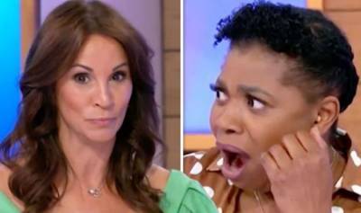 Jane Moore - Andrea Maclean - Brenda Edwards - Andrea McLean 'horrifies' Loose Women co-star by admitting she farted on guest's pillow - express.co.uk