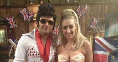Elvis Presley - Ryan Thomas - Catherine Tyldesley - Catherine Tyldesley dons tiny Madonna corset as she shares Coronation Street throwback of Ryan Thomas - ok.co.uk