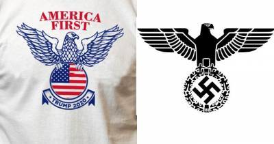 Donald Trump - America I (I) - Adolf Hitler - Trump 2020 campaign accused of ‘ripping off’ Nazi eagle logo - globalnews.ca - Usa - state Oklahoma