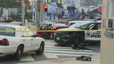 Hank Flynn - Several officers hurt after police pursuit leads to crash in Trenton - fox29.com - city Trenton