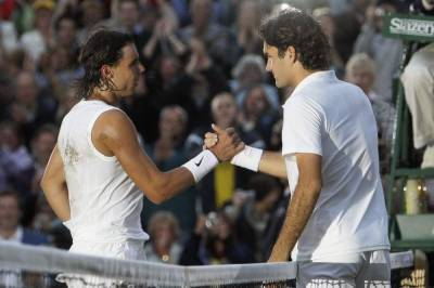 Rafael Nadal - Roger Federer - AP Was There: Nadal edges Federer 9-7 in 5th at Wimbledon - clickorlando.com - Spain