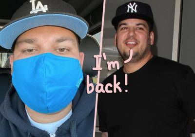 Kylie Jenner - Rob Kardashian - Rob Kardashian Is ‘Very Committed’ To Getting Healthy & ‘Doing Excellent’ So Far With New Goals! - perezhilton.com