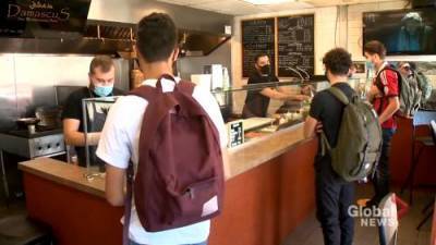 Gil Tucker - COVID-19: Calgary businesses facing tough challenges with student customers not wearing masks - globalnews.ca