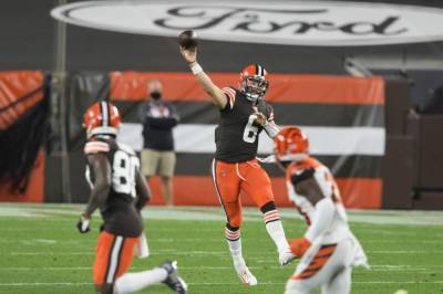 Kevin Stefanski - Mayfield throws 2 TD passes, Browns hold off Burrow, Bengals - clickorlando.com - county Cleveland - county Brown - city Baltimore - county Baker
