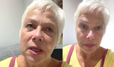 Denise Welch - Denise Welch announces step back in tearful video after being branded a 'COVID-denier' - express.co.uk