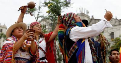 Shamans predict the coronavirus pandemic will 'disappear' from the world in 2021 - dailystar.co.uk - city Lima - Peru