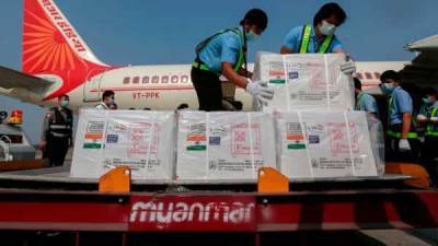 Myanmar receives first batch of COVID-19 vaccines from India - livemint.com - China - India - Nepal - Maldives - Bangladesh - Bhutan - Burma