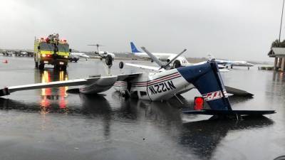 No reported injuries after tornado hits Tallahassee airport - fox29.com - state Florida - city Tallahassee