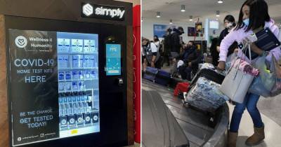 Airport launches vending machines with Covid-19 testing kits for passengers - mirror.co.uk - New York - Usa - state California - city Boston - San Francisco, state California