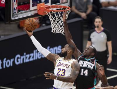 Anthony Davis - James leads Lakers past Grizzlies to open 2-game set - clickorlando.com - Los Angeles - state Tennessee - city Memphis, state Tennessee