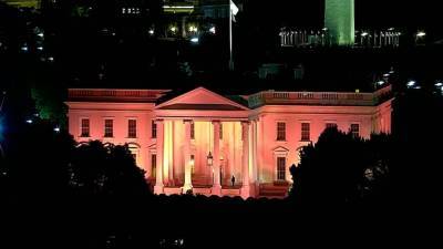 White House glows pink for start of National Breast Cancer Awareness Month - fox29.com - Usa - Washington - county White