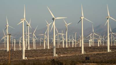 Joe Biden - Deb Haaland - Biden administration to install wind farms coast-to-coast to combat climate change - fox29.com - state California - state New York - Washington - state Oregon - Mexico - state Maine - county Gulf