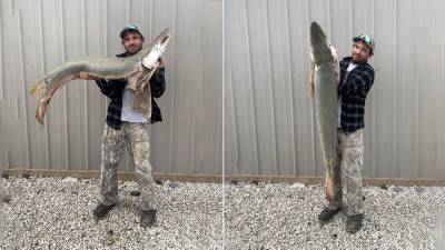 Alligator gar caught in Kansas for the first time ever - fox29.com - state Illinois - state Ohio - state Missouri - state Kansas