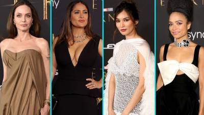 Angelina Jolie - Gemma Chan - 'Eternals' Stars Angelina Jolie and Salma Hayek Exposed to COVID, Skip Women in Hollywood Event - etonline.com - city Hollywood