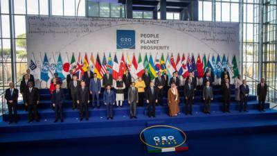 G-20 summit: Leaders endorse global minimum tax on corporations - fox29.com - Usa - city Rome - county Summit