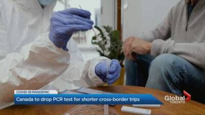 Brittany Rosen - Feds to drop PCR test requirement for Canadians making short cross-border trips - globalnews.ca