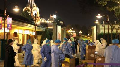 Shanghai Disneyland closes after mass COVID-19 testing over 1 contact - fox29.com - Taiwan - city Shanghai
