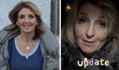 Kaye Adams shares candid health update 24 hours after Covid booster jab - express.co.uk