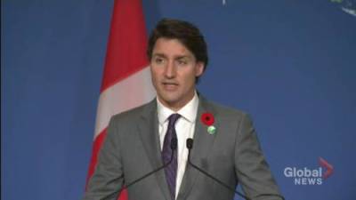 Justin Trudeau - Agreement with Indigenous communities on lowering flags to come ahead of Remembrance Day: Trudeau - globalnews.ca - Canada