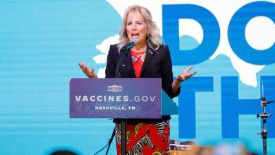 Jill Biden - Vivek Murthy - COVID-19 vaccine for kids: Jill Biden, surgeon general kick off US campaign - fox29.com - Usa - Washington - state Virginia