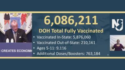 Phil Murphy - Rochelle Walensky - 9K children in New Jersey received first dose of COVID vaccine so far, Murphy says - fox29.com - county Garden - state New Jersey