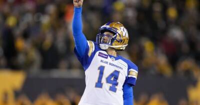 Winnipeg Blue Bombers take home Grey Cup in overtime win against Hamilton Tiger-Cats - globalnews.ca - county Adams