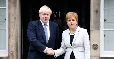 Boris Johnson - Nicola Sturgeon warns Boris Johnson is 'sleepwalking' into covid emergency and demands lockdown funding - dailyrecord.co.uk - Britain - Scotland