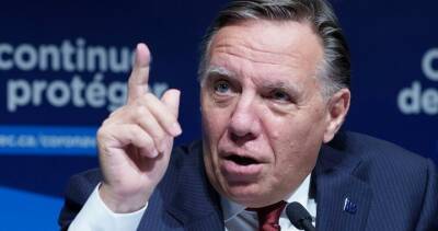 François Legault - Quebec to ban high-risk activities, reduce store capacities as COVID-19 cases surge - globalnews.ca