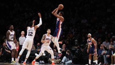Kevin Durant - Tobias Harris - Durant carries Nets past Sixers for another short-handed win - fox29.com - city New York - New York, state New York - state New York