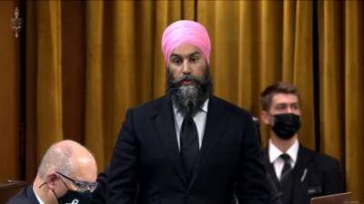 Justin Trudeau - Jagmeet Singh - Trudeau defends role in removing vaccine barriers as Omicron variant threatens fight against COVID-19 - globalnews.ca - Canada