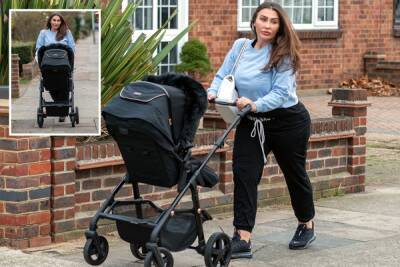 Lauren Goodger - Charles Drury - Lauren Goodger spotted for the first time since Covid battle as she takes baby Larose for a walk in Essex - thesun.co.uk - county Essex