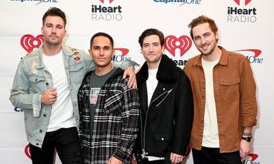 Big Time Rush says Kendall Schmidt not present at NYC events after he tested positive for COVID-19 - dailymail.co.uk - county Logan - city Manhattan - county Henderson