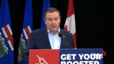 Jason Kenney - ‘Book your boster right now’: Premier announces expansion of COVID-19 booster shots in Alberta - globalnews.ca