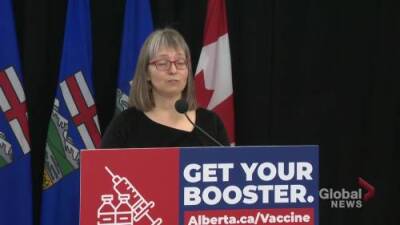 Deena Hinshaw - Omicron is different: Dr. Hinshaw on vaccinated, previously infected Albertans catching the COVID-19 variant - globalnews.ca