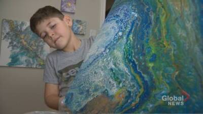7-year-old Toronto boy with epilepsy uses art as creative outlet - globalnews.ca