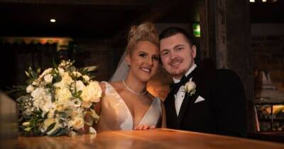 Fourth time lucky for couple who tie the knot 21 months late due to Covid - dailyrecord.co.uk
