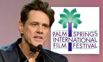 Jim Carrey - Palm Springs Film Festival cancels its 2022 edition in January due to a surge in COVID-19 cases - dailymail.co.uk