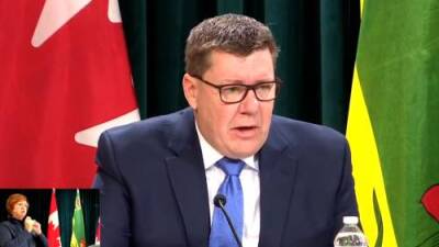 Scott Moe - COVID-19: Saskatchewan premier defends not implementing more restrictions amid case surge - globalnews.ca