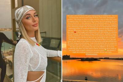 Love Island’s Millie devastated after Liam tests positive for Covid – ruining NYE plans and Maldives trip for new year - thesun.co.uk - city Dubai - Maldives