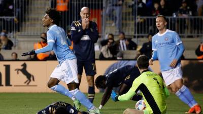 Union fall 2-1 to NYCFC in MLS Eastern Conference Championship - fox29.com - New York - city New York - state Pennsylvania - county Chester - county Union - Philadelphia, county Union