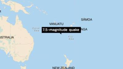 Powerful quake strikes New Zealand, prompting tsunami warnings - fox29.com - New Zealand - Fiji - city Wellington, New Zealand