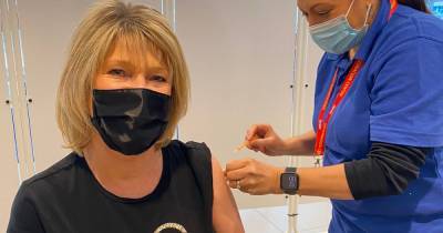 Ruth Langsford - Alex George - Ruth Langsford says she's 'so grateful' following her coronavirus jab but intially thought invite was hoax - ok.co.uk