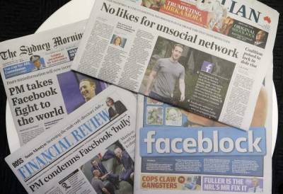 Scott Morrison - Australian leader urges Facebook to lift its news blockade - clickorlando.com - Australia - city Canberra