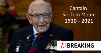 Matt Hancock - Keir Starmer - Tom Moore - Captain Sir Tom Moore dead: NHS hero, 100, dies after Covid fight with family at bedside - mirror.co.uk
