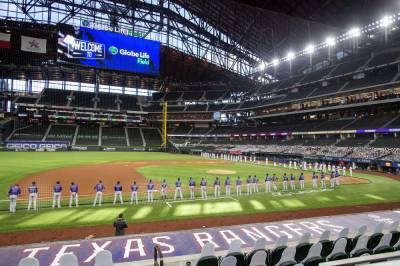 Greg Abbott - MLB Rangers in line to be first team back to full capacity - clickorlando.com - state Texas - county Major - county Arlington