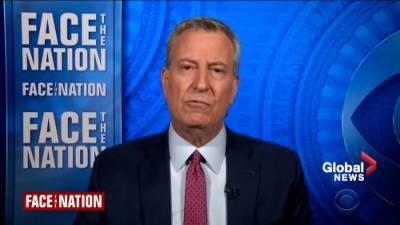 Bill De-Blasio - New York City mayor calls for more COVID-19 vaccine doses from state, federal governments - globalnews.ca - city New York