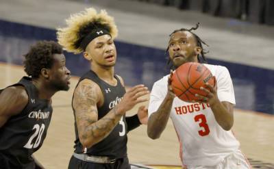 No. 7 Houston takes AAC tourney with 91-54 win over Cincy - clickorlando.com - Usa - state Texas - city Houston - county Worth - city Fort Worth, state Texas