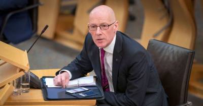 John Swinney - John Swinney apologises after deleting evidence of SNP Covid rules breach - dailyrecord.co.uk